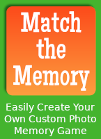 MatchTheMemory.com - easily create a one-of-a-kind matching game