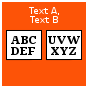 Text A, Text B Card Type