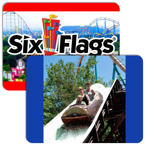 Six flags Rides Match The Memory