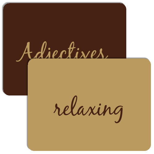 adjectives-match-the-memory