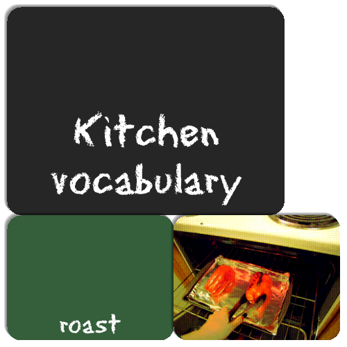 esl kitchen vocabulary games