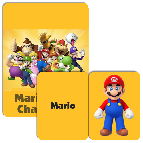 Search - mario characters - Match The Memory