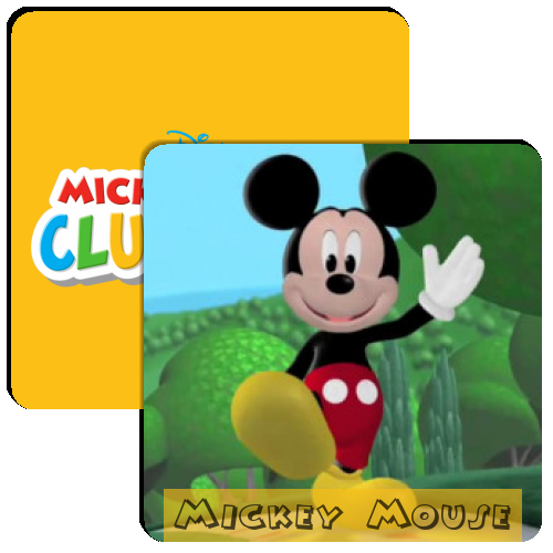 “Mickey Mouse Clubhouse” Characters Match The Memory