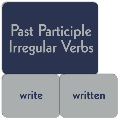 Past Participle Irregular Verbs Match The Memory